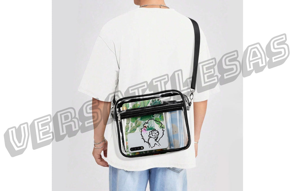 Transparent satchel set Two piece New