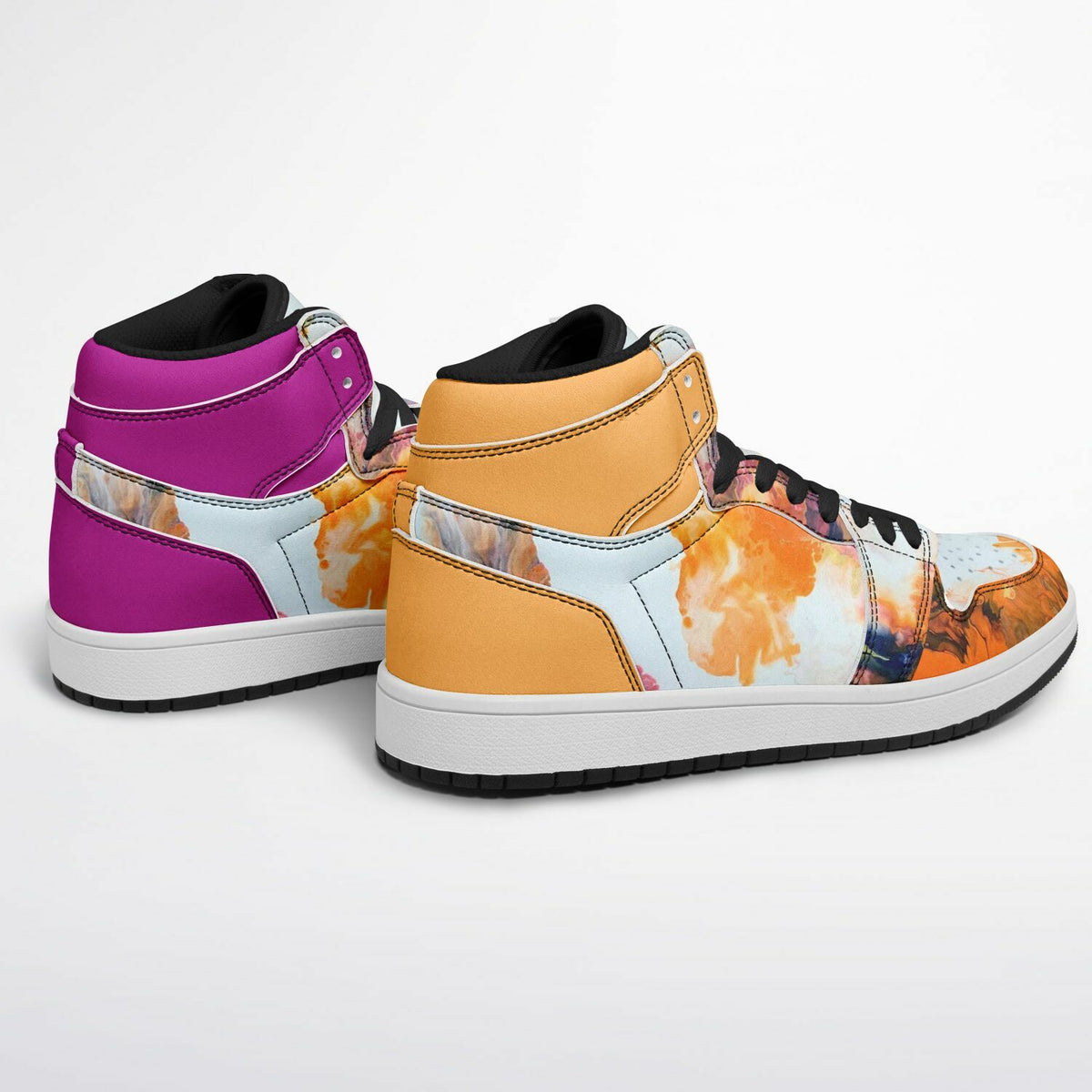 Motion High Top Shoes - Creamsicle