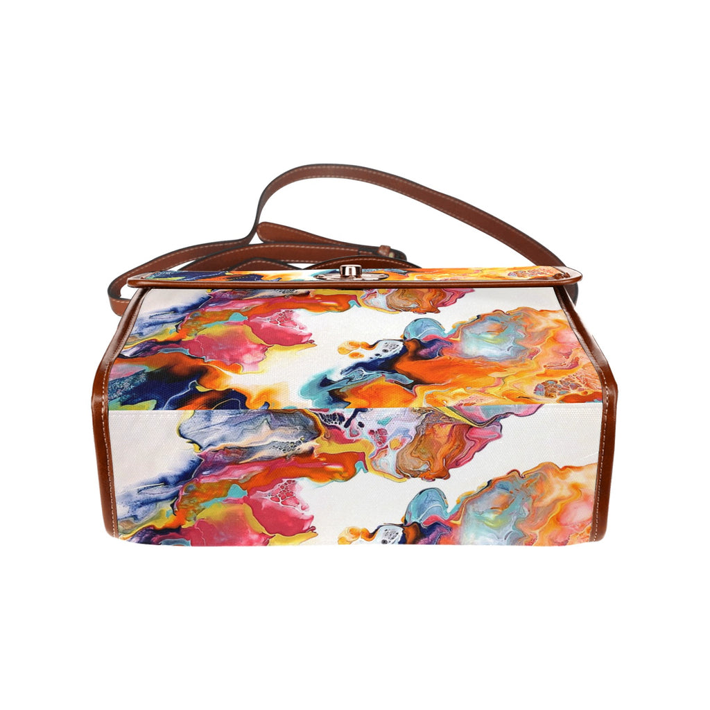 Waterproof Canvas Bag-Brown