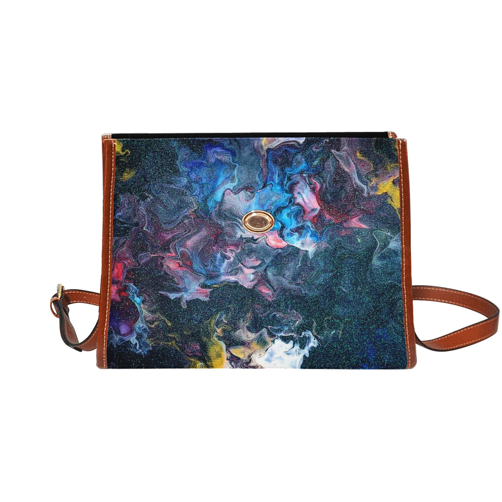Waterproof Canvas Bag-Brown