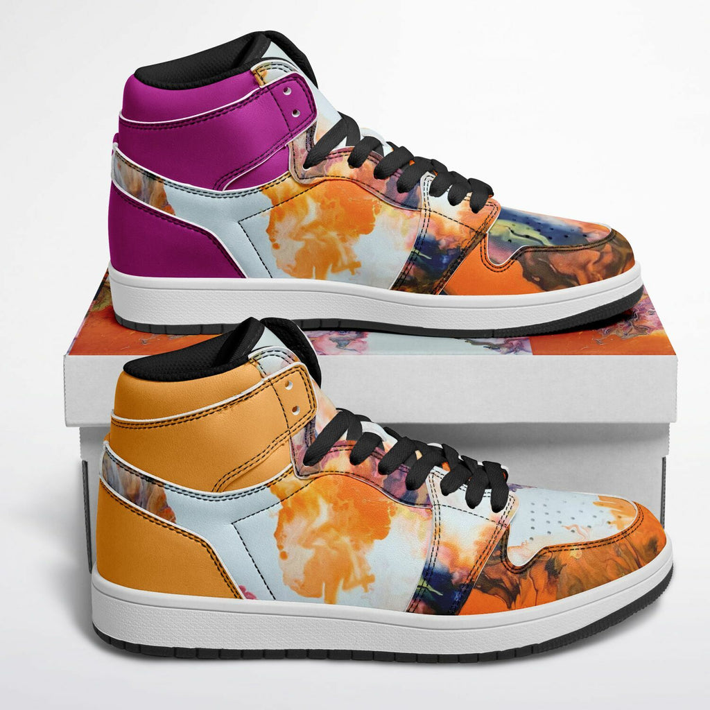 Motion High Top Shoes - Creamsicle