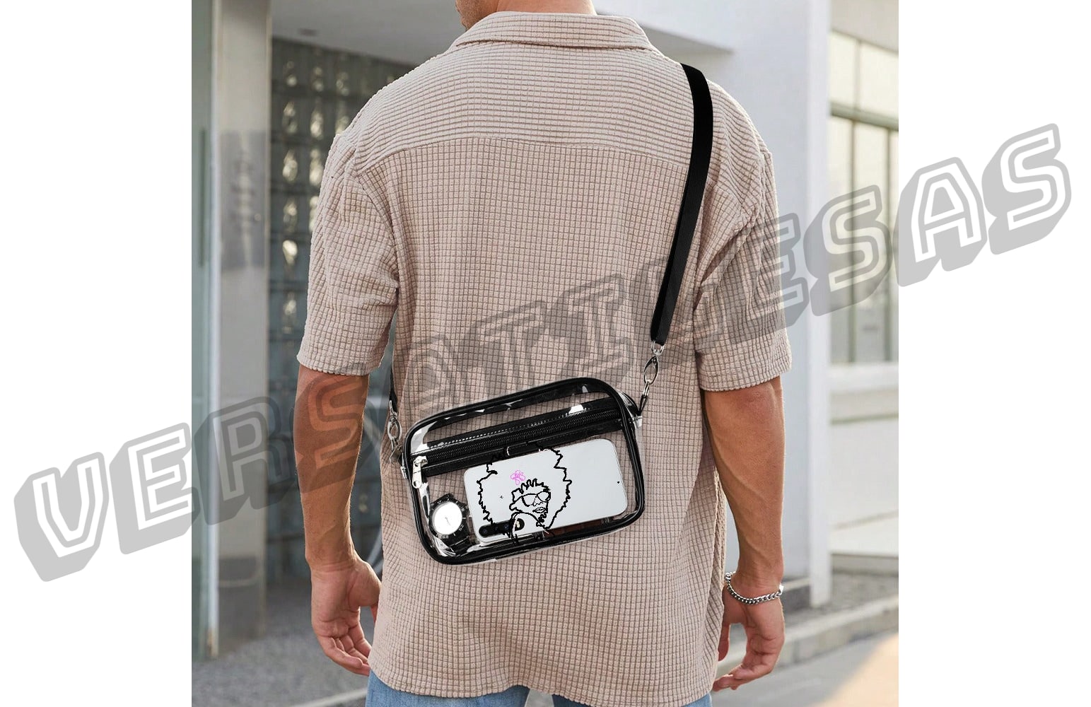 New Transparent satchel Small