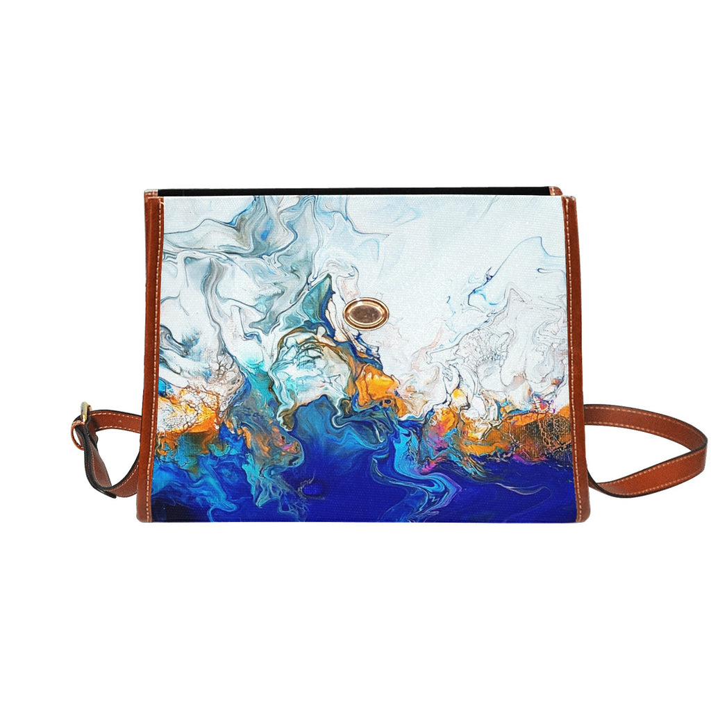 Waterproof Canvas Bag-Brown