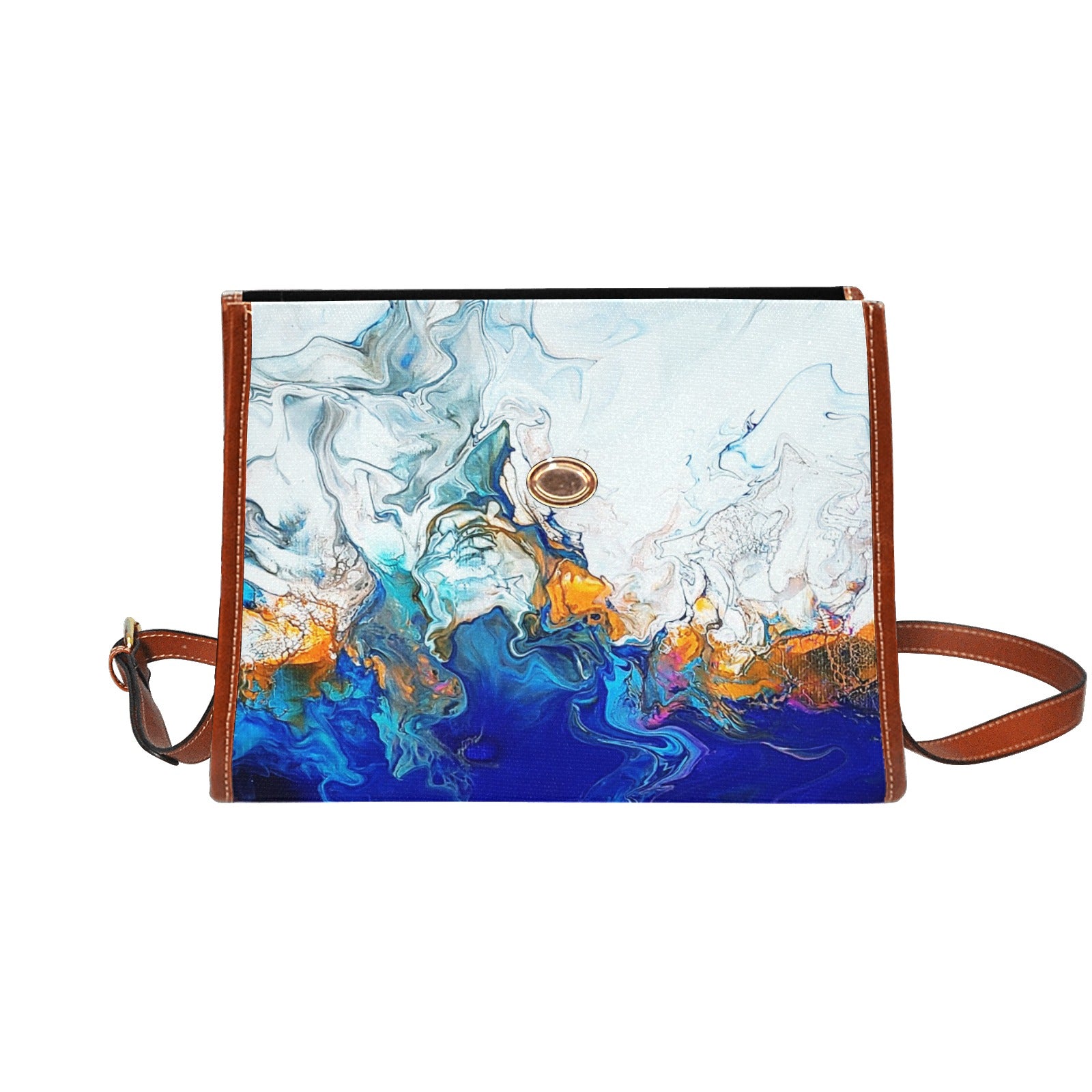 Waterproof Canvas Bag-Brown