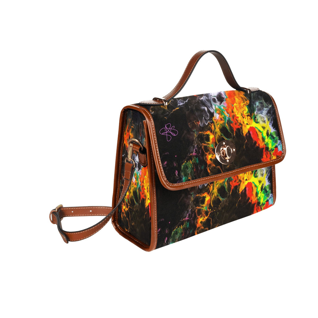 Waterproof Canvas Bag-Brown