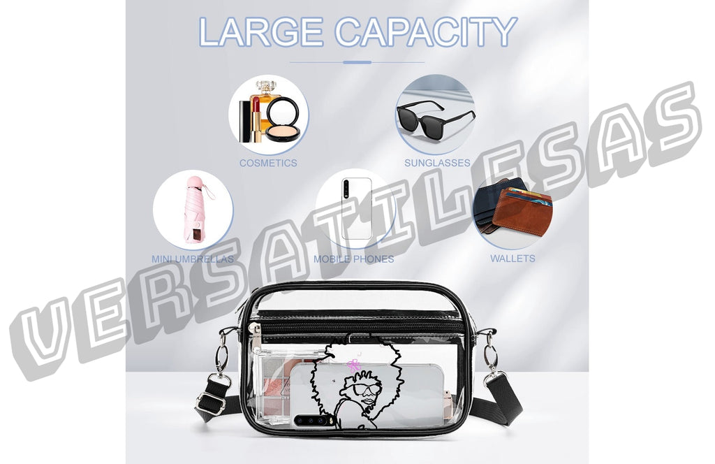 New Transparent satchel Small