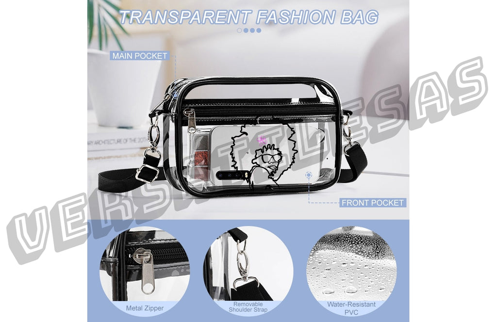 New Transparent satchel Small