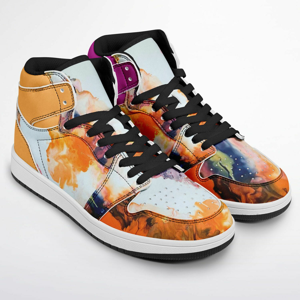 Motion High Top Shoes - Creamsicle