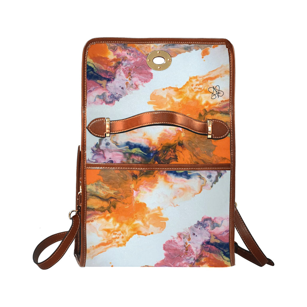 Waterproof Canvas Bag-Brown