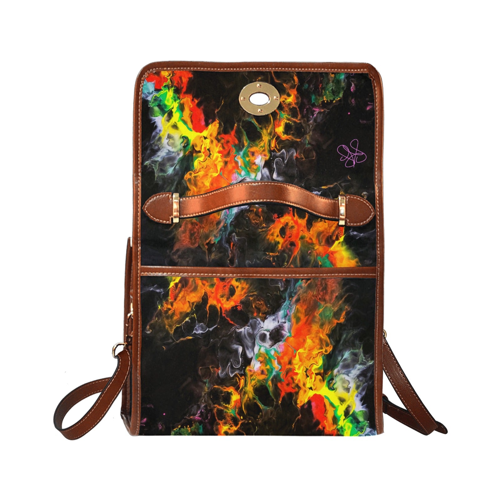Waterproof Canvas Bag-Brown