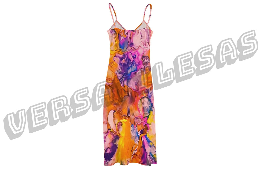 Sling Ankle Long Dress