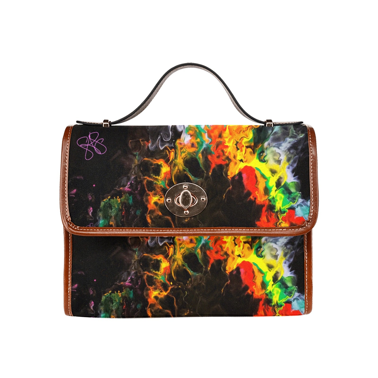 Waterproof Canvas Bag-Brown