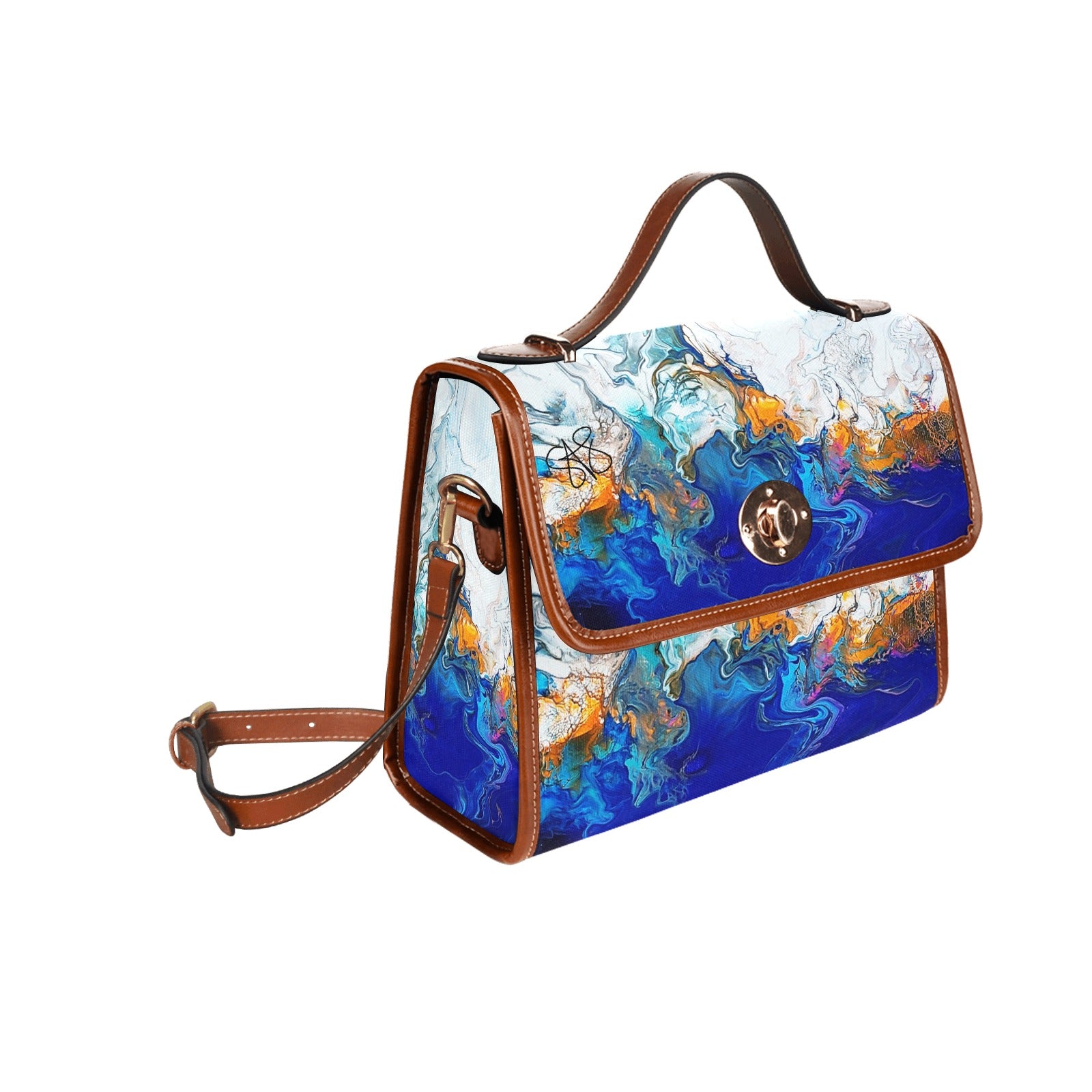 Waterproof Canvas Bag-Brown