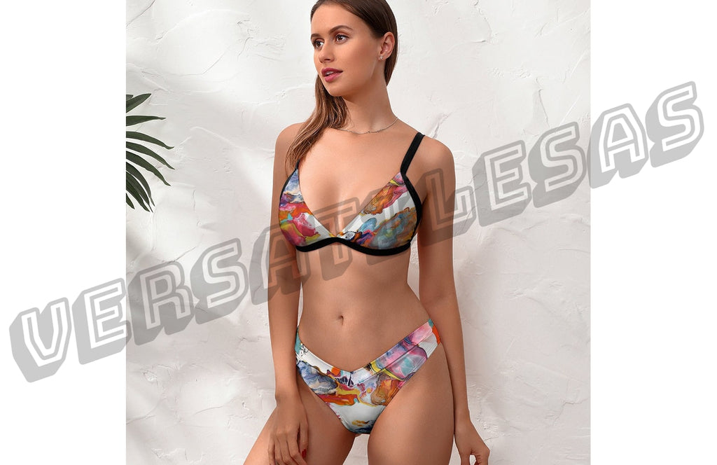 Woman Sexy Two Piece Bikini Swimsuit