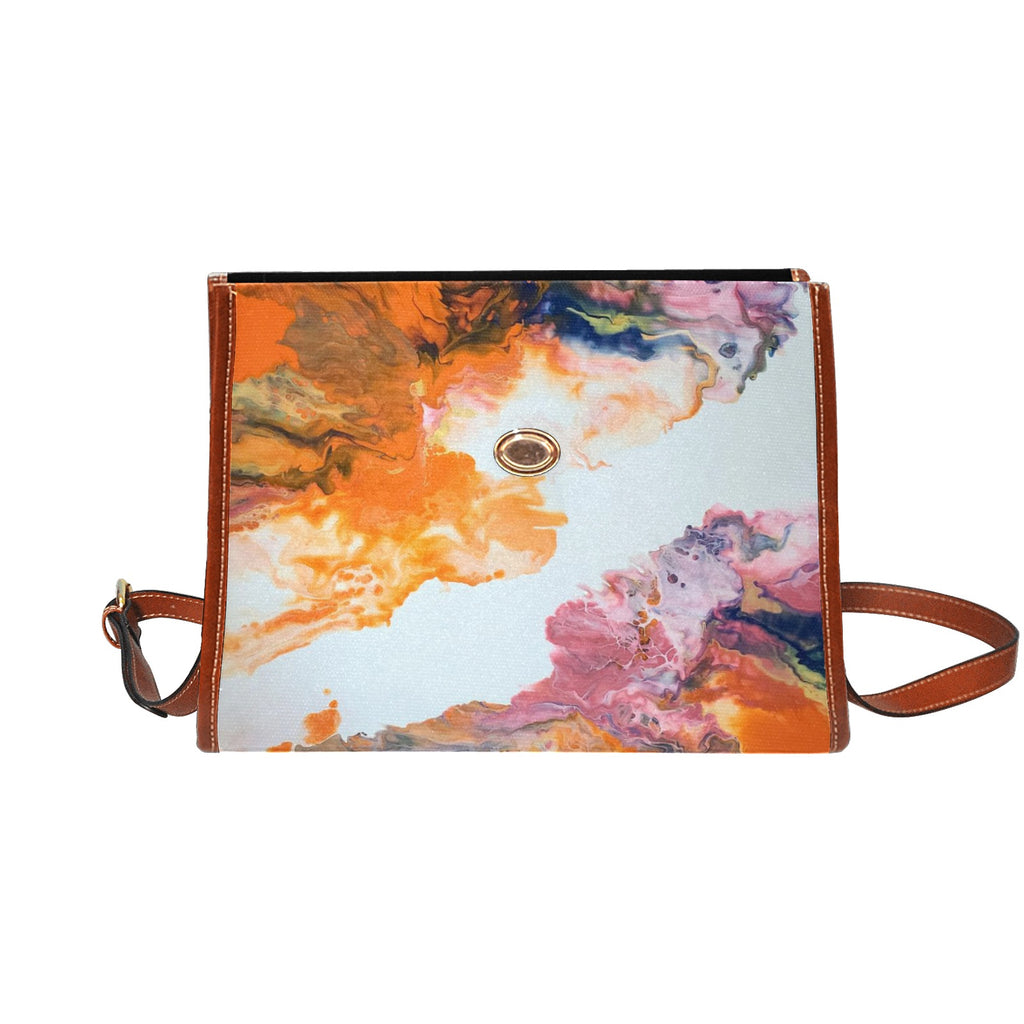 Waterproof Canvas Bag-Brown