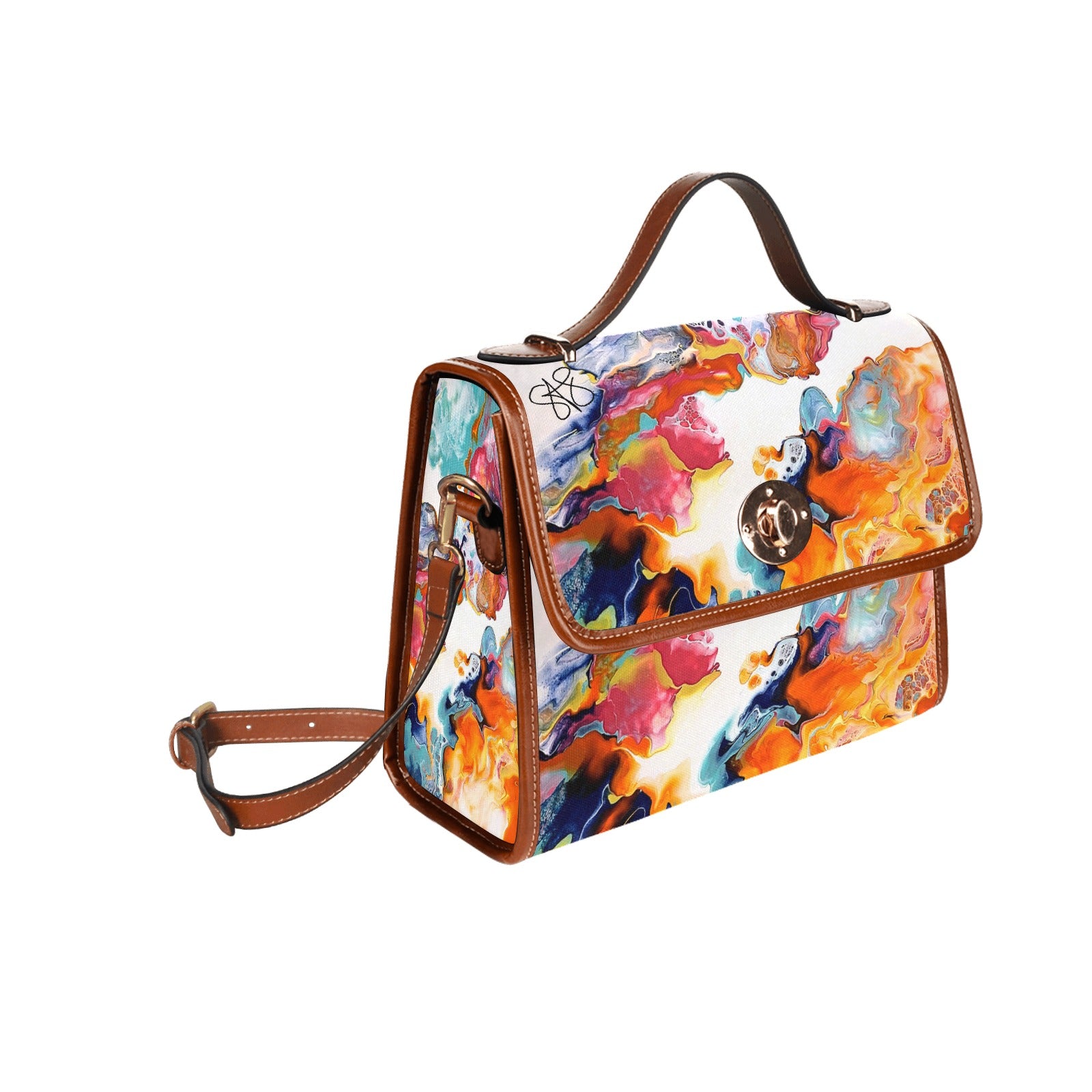 Waterproof Canvas Bag-Brown