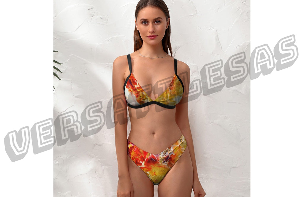 Woman Sexy Two Piece Bikini Swimsuit
