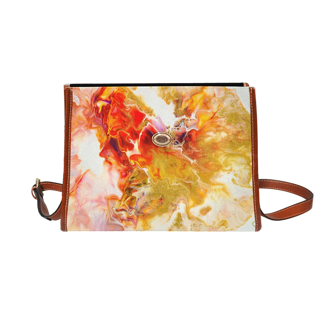 Waterproof Canvas Bag-Brown