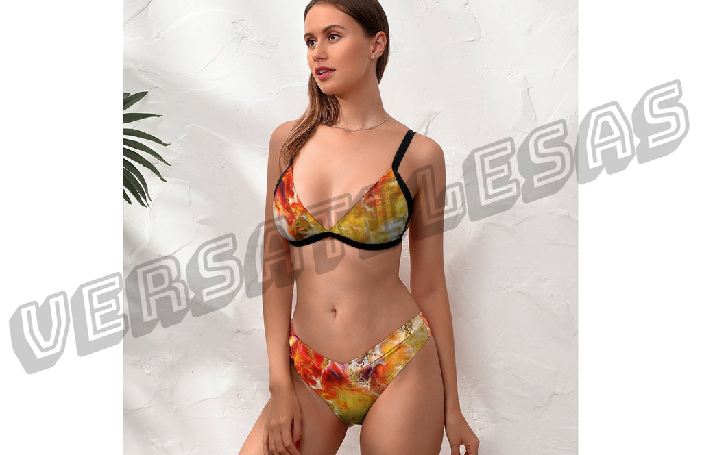 Woman Sexy Two Piece Bikini Swimsuit