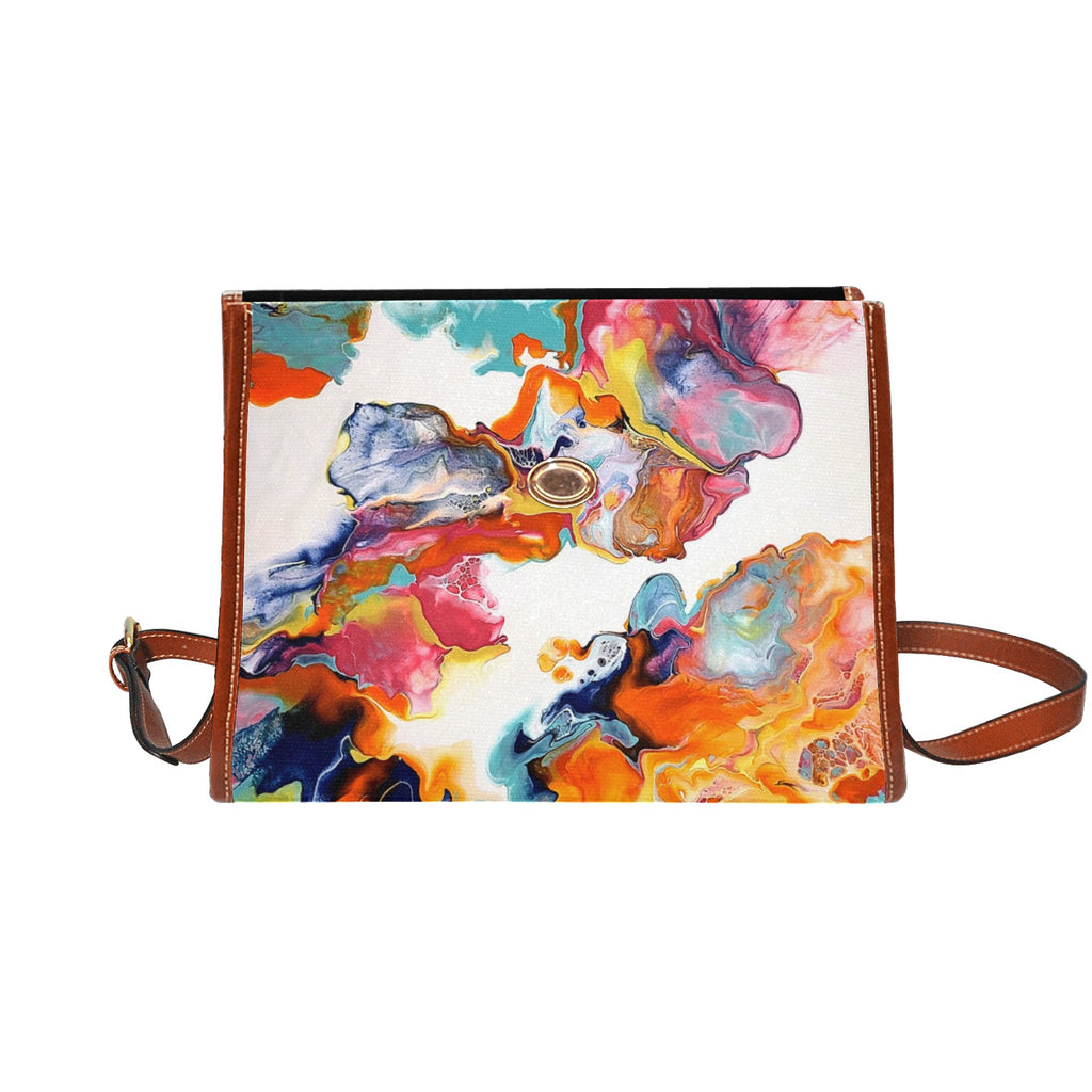 Waterproof Canvas Bag-Brown