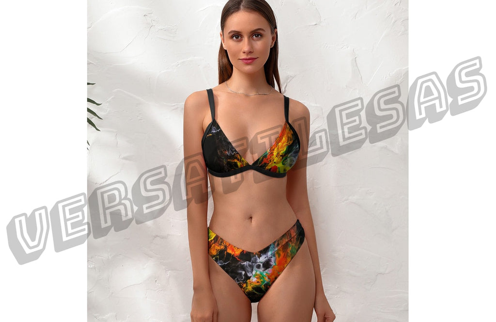 Woman Sexy Two Piece Bikini Swimsuit