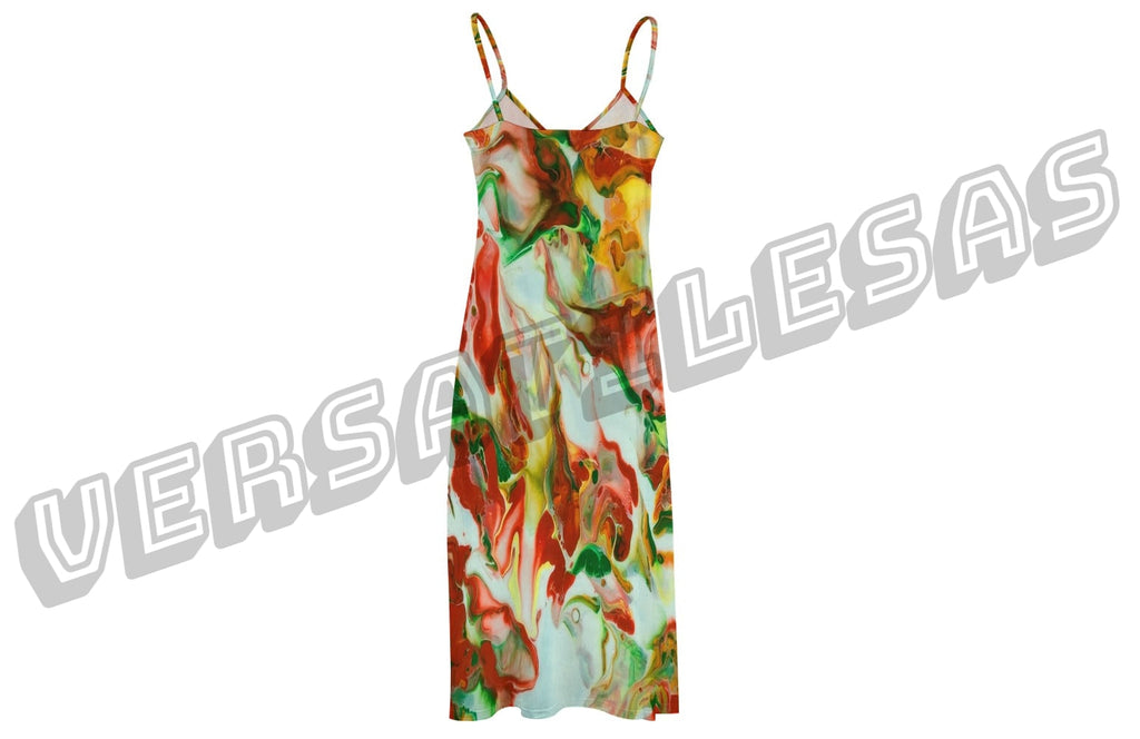 Sling Ankle Long Dress