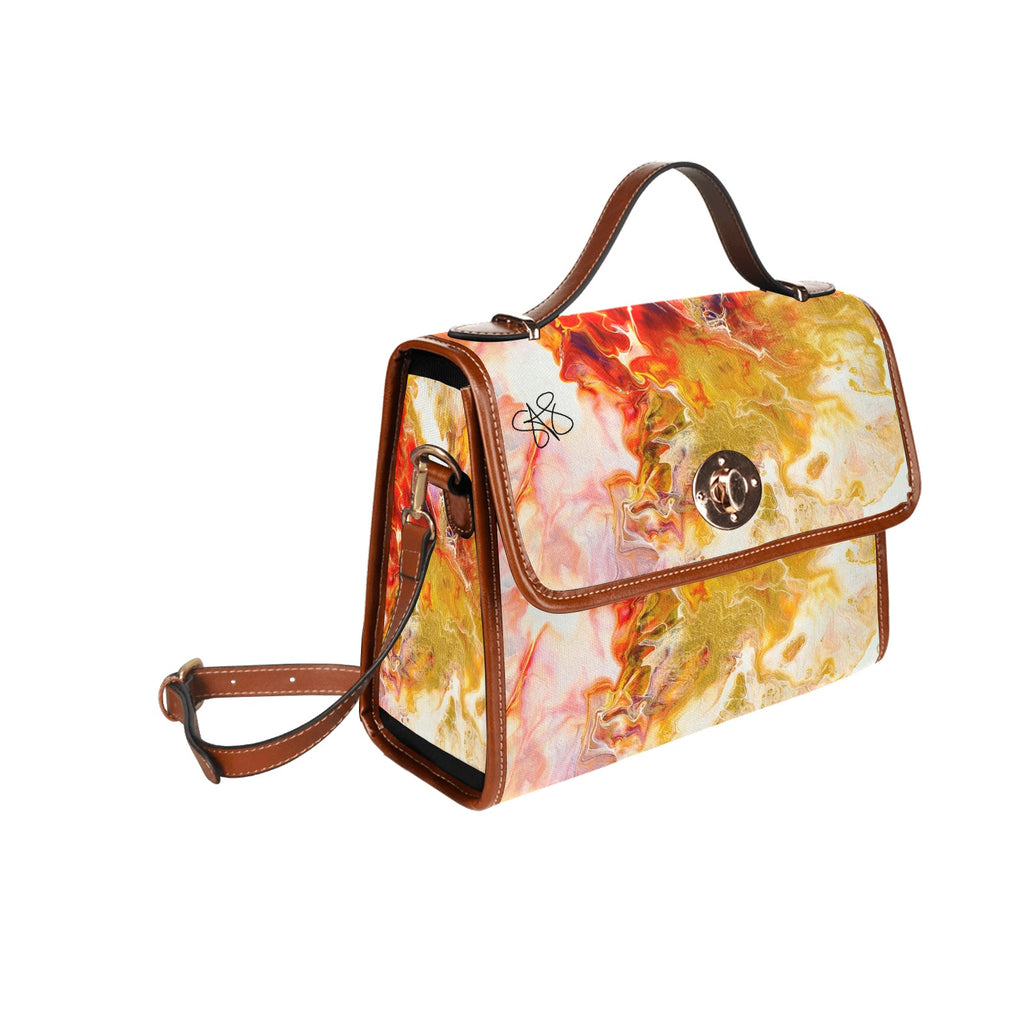 Waterproof Canvas Bag-Brown