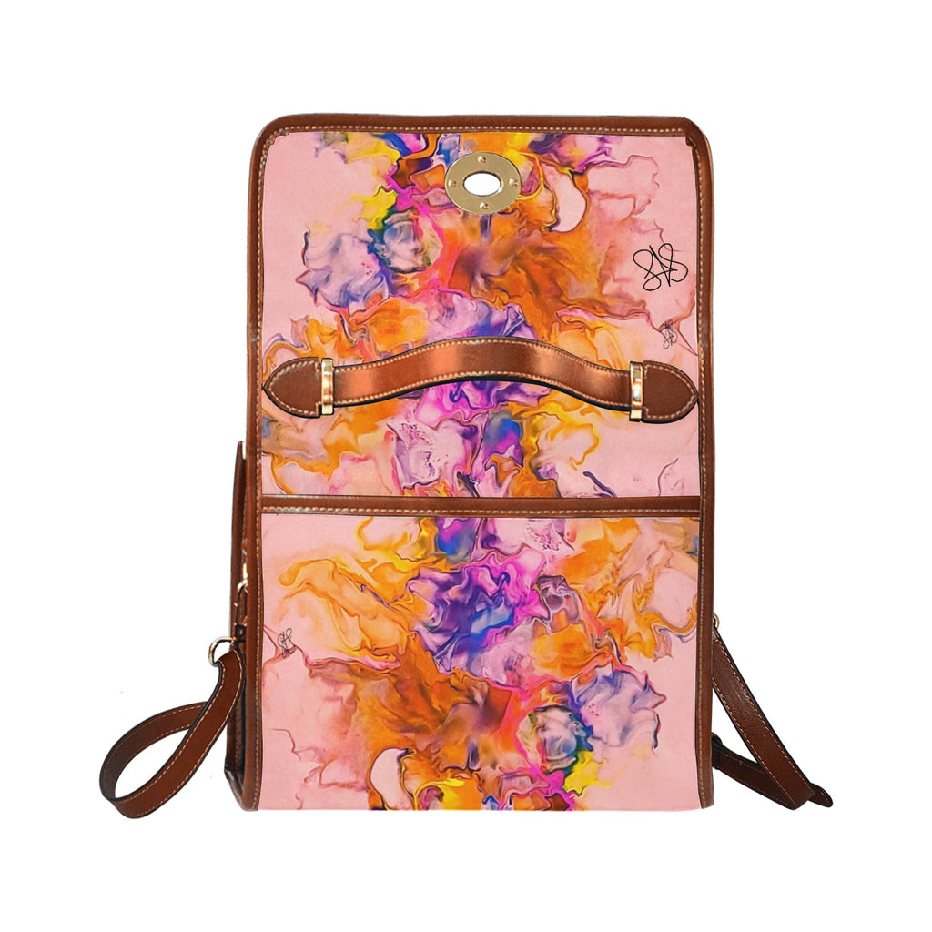 Waterproof Canvas Bag-Brown