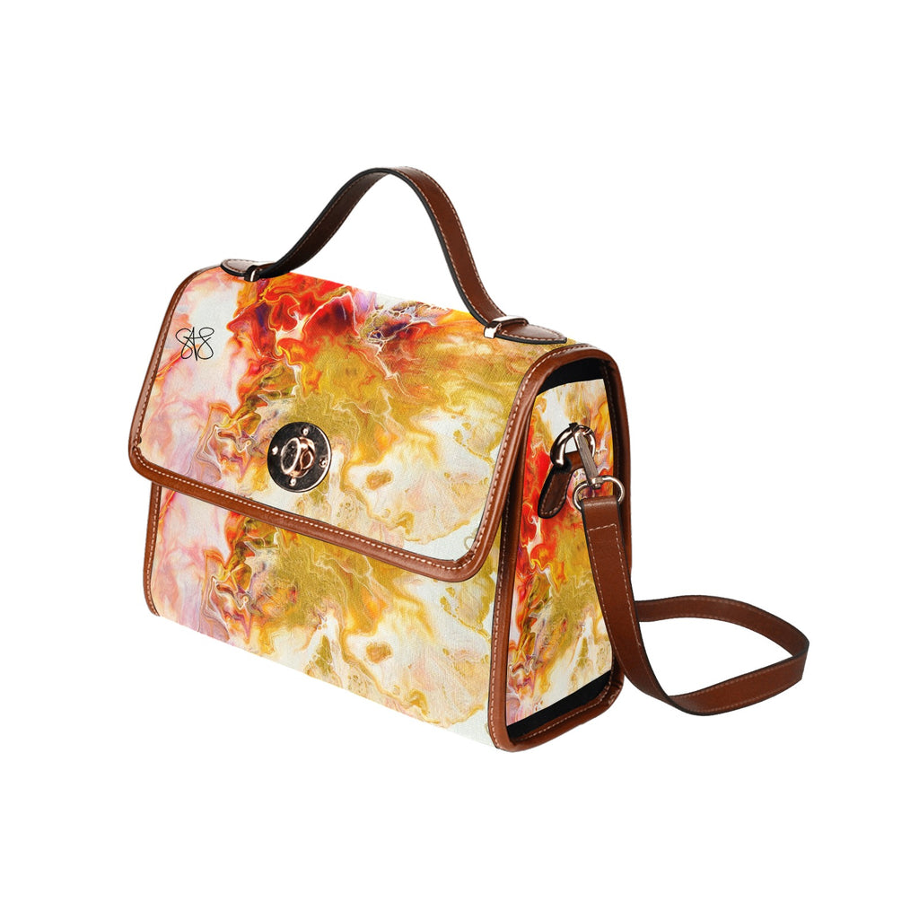 Waterproof Canvas Bag-Brown