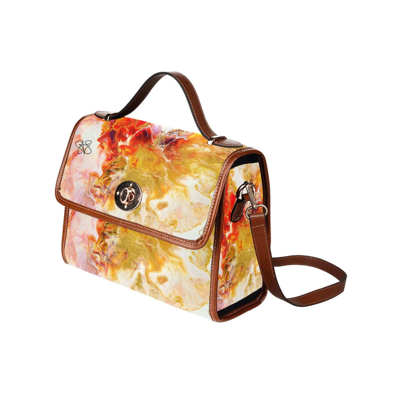 Waterproof Canvas Bag-Brown